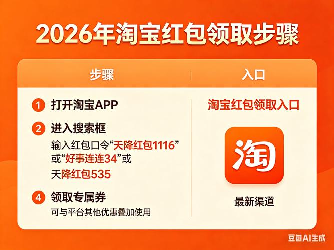 淘宝签到红包卖家：解锁每日签到福利，轻松赚取红包