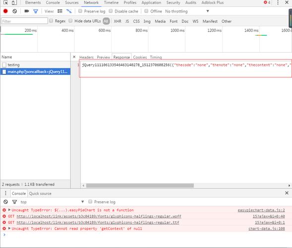 jsoncallback php jquery使用$.getJson()跨域大数据量请求方法