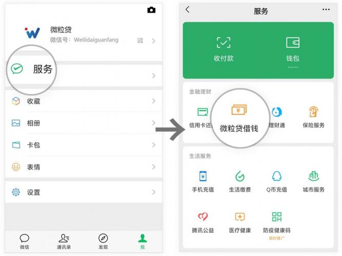 微粒贷借钱流程