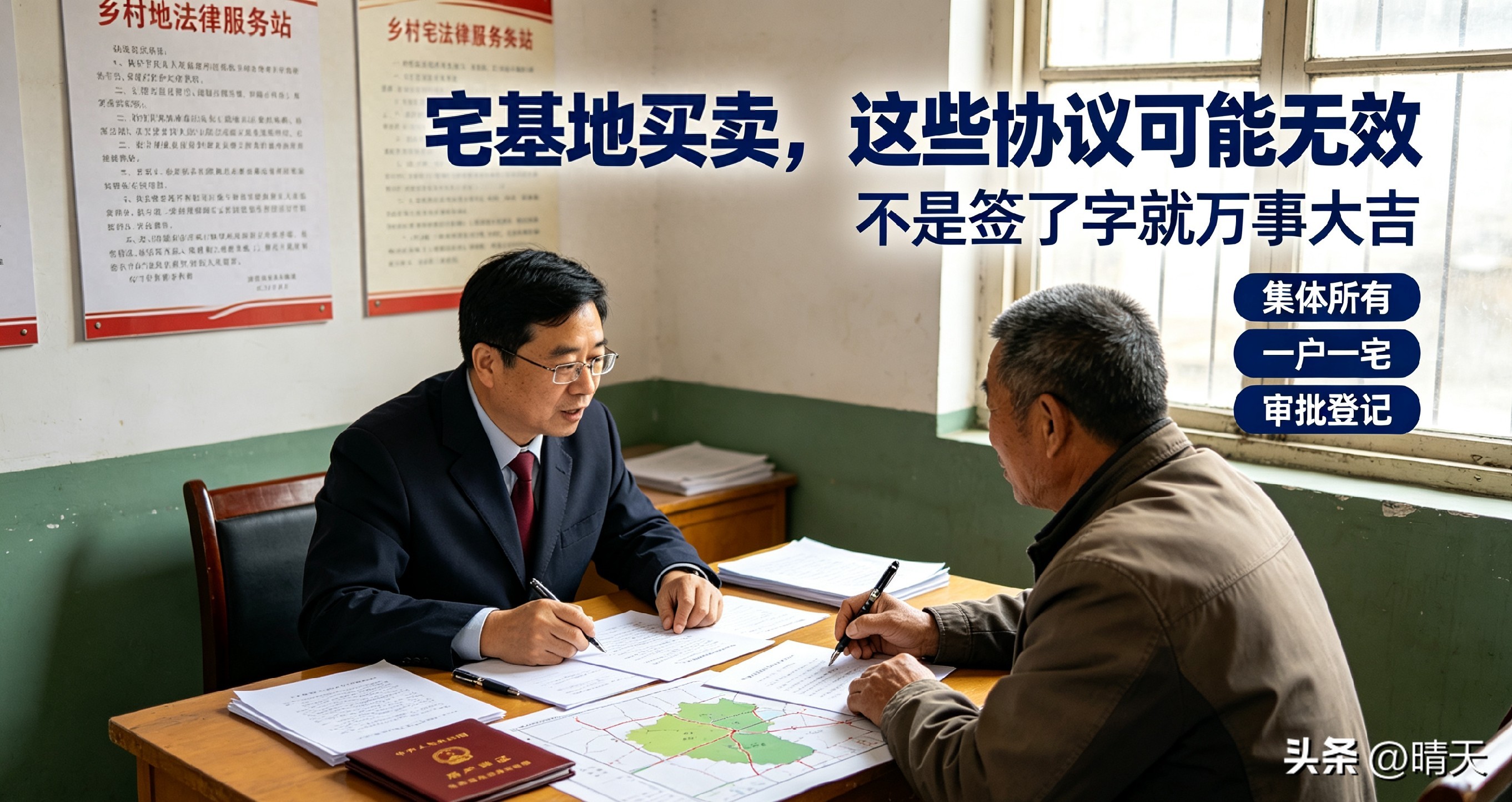 法院：私下买卖宅基地，协议一律无效？
