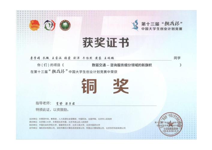 “挑战杯”中国大学生创业计划竞赛