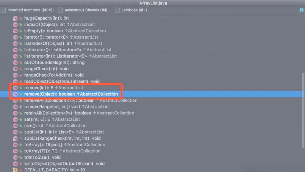 Java ArrayList Remove方法失效的问题