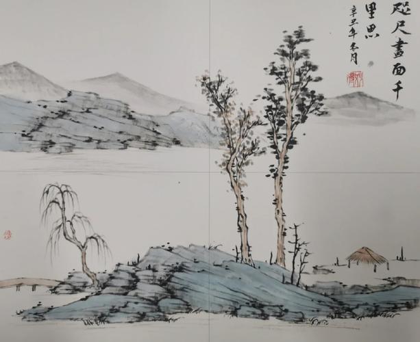 传统山水画的技法