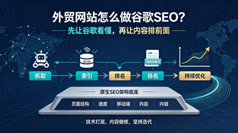 外贸网站怎么做谷歌SEO？苏州臻优科技Zmpress原生架构适配谷歌算法